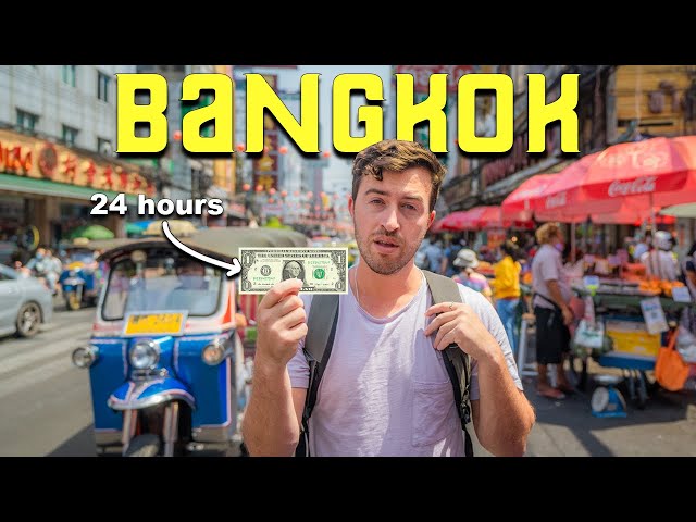 I Survived in Bangkok with $1 for 24 Hours