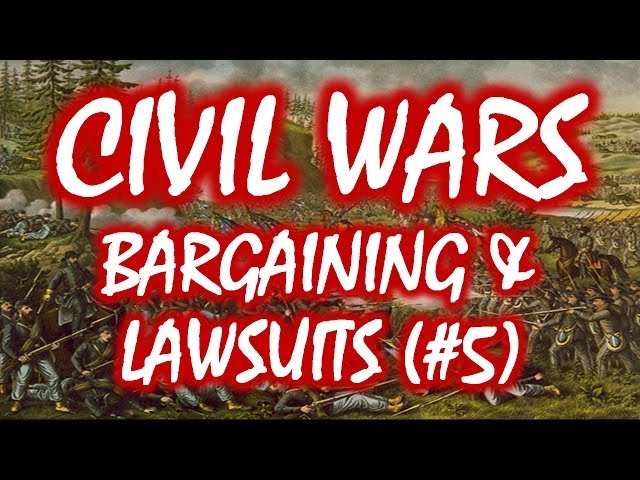 Civil Wars MOOC (#5): Bargaining and Lawsuits