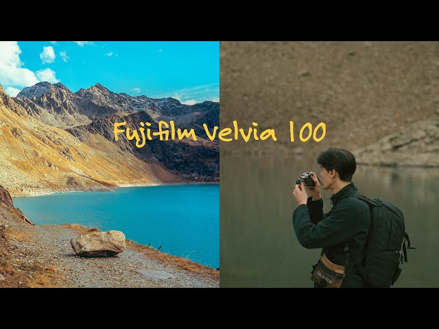 Shooting slide film in this crazy location - Fuji Velvia 100