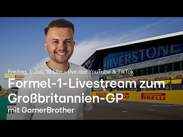 LIVE 🔴 Formel 1-Livestream zum Großbritannien-GP mit @GamerBrother 🥳 | RTL Sport