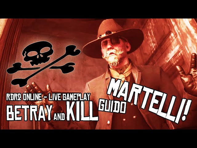 RDR2 Online - I Plan To Kill Guido Martelli! / Live Gameplay