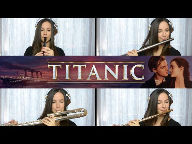 Titanic Theme Song | My Heart Will Go On Flute Cover | With Sheet Music!