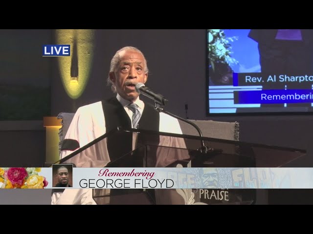 George Floyd Funeral: Rev. Al Sharpton Delivers Eulogy