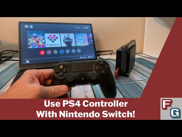 How to Connect a PS4 Controller to your Nintendo Switch!