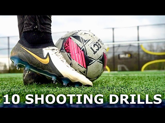 Become CLINICAL With These Shooting Drills | 10 Finishing Exercises To Help You Score More Goals