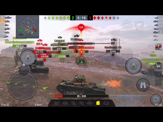 KV-1 World of Tanks Battle