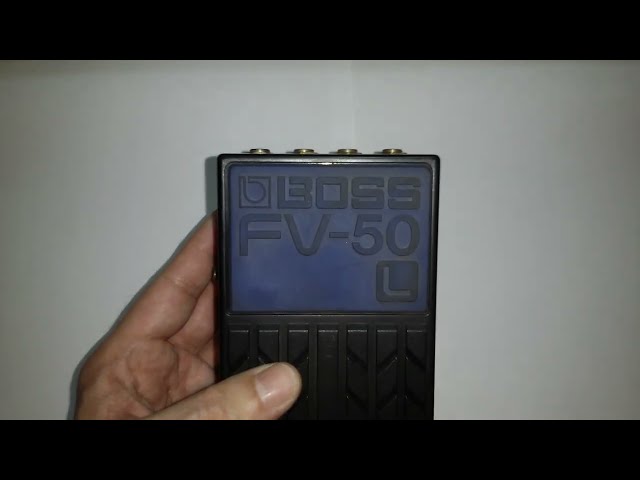 Inside a BOSS FV-50L Volume Pedal, with schematic