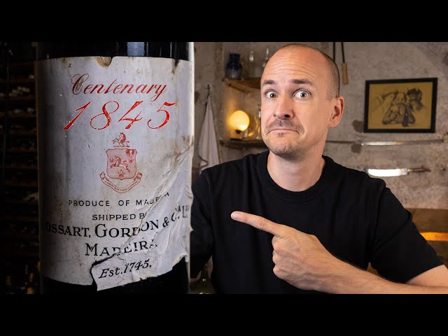 177 YEARS OLD! Drinking the OLDEST WINE ever.