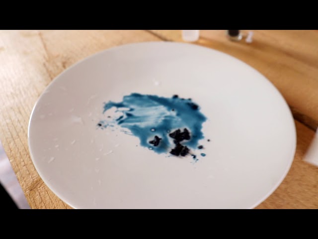 We've discovered a new blue! First look at the pigment