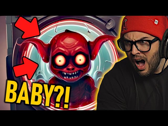 I PUT A DEMON BABY IN THE WASHING MACHINE! | The Baby in Yellow Part 1