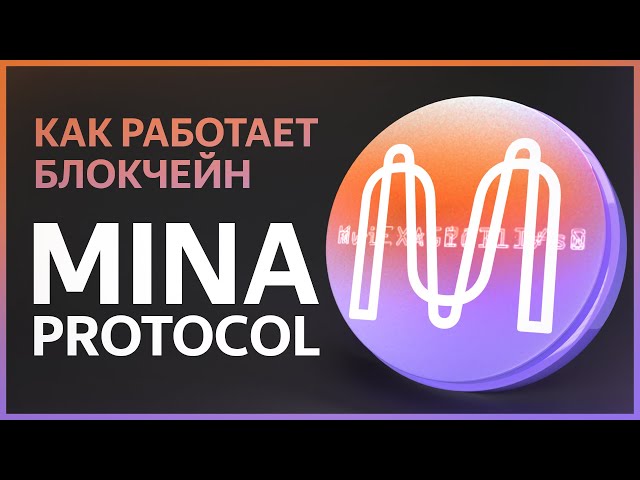 🟣 MINA PROTOCOL - Самый легкий блокчейн / Как он работает и Какие проблемы решает? / Токен MINA