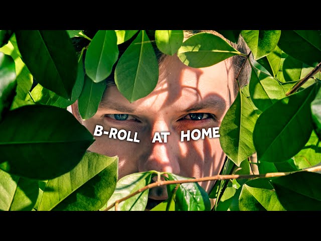 B-ROLL at HOME with Sony a7III | GREEN QUARANTINE