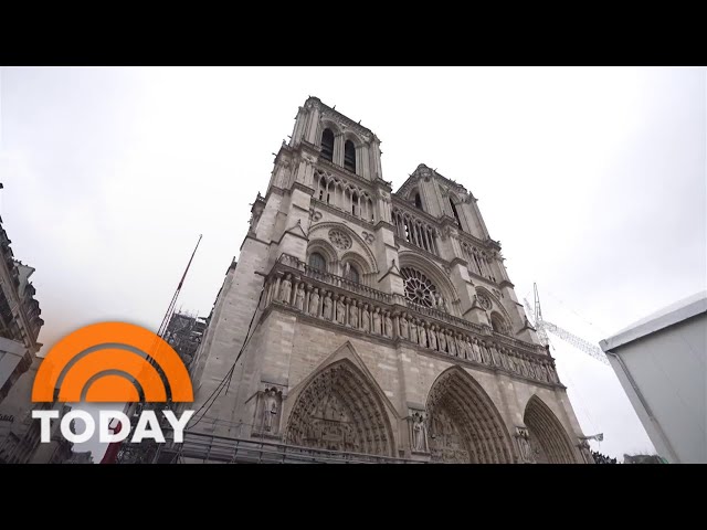 Notre Dame to reopen in a year: See progress that’s been made