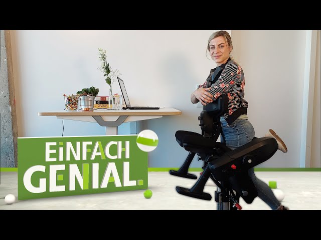 Ein Stuhl zum Stehen gegen Rückenschmerzen? 🪑 | Einfach genial | MDR
