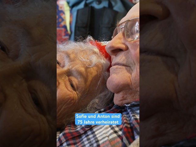 Sofie und Anton sind schon 75 Jahre verheiratet! Wow! 🥰