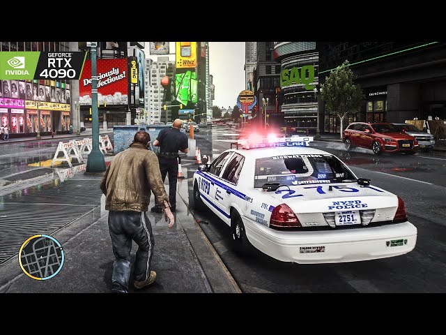 ◤ GTA 6 Graphics — New York City Action & Free-Roam Gameplay - GTA 5 Maxed-Out i9 13900k & RTX 4090