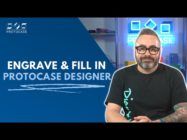 Proto Tech Tip - Engrave and Fill in Protocase Designer
