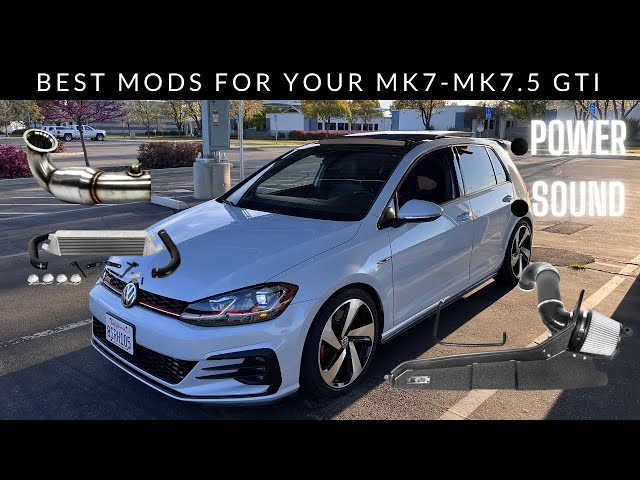The best mods for your MK7 GTI (370HP just bolt ons) What a beast!