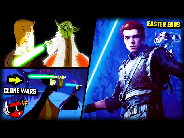 10 UNIQUE Easter Eggs You Missed - Jedi Fallen Order