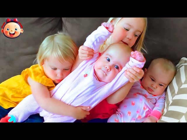 When TODDLER Takes Care Of BABY - Baby and Siblings || Just Laugh