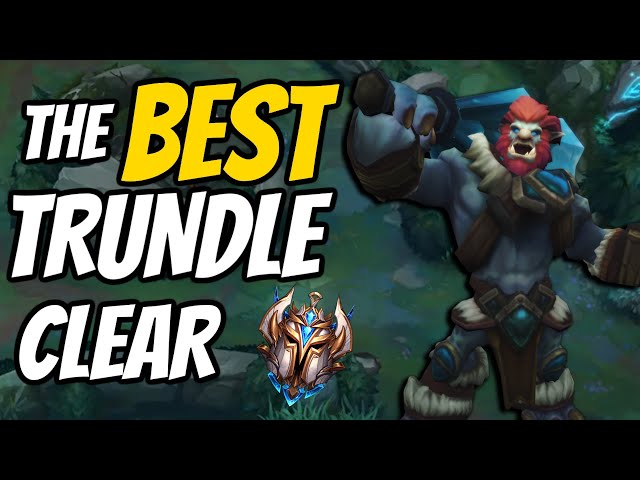 The Best Trundle Jungle Clear Guide! Season 11 Trundle Guide