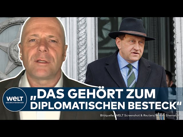 PUTINS KRIEG: Krisensitzung? Deutschland ruft Botschafter Lambsdorff aus Moskau zurück!