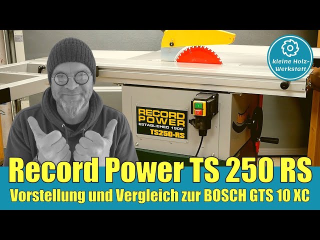 Record Power TS250 RS⎜meine neue Säge⎜kleine holzwerkstatt