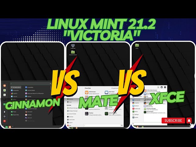 Linux Mint 21.2 "Victoria" | Cinnamon vs MATE vs XFCE | RAM Consumption