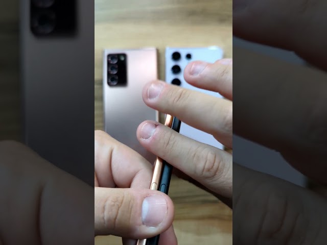 Samsung S-Pen Comparison / Galaxy Note 20 Ultra vs S23 Ultra