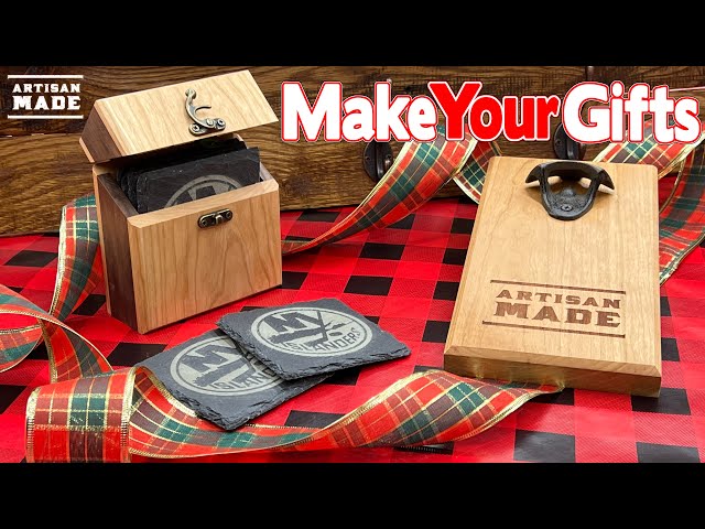 Make your own Christmas gifts / Easy to make DIY holiday gifts / Woodworking gifts / DIY Gift Ideas