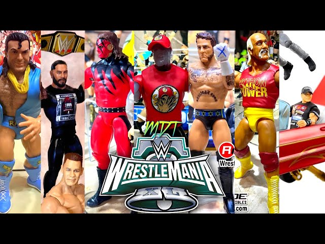 NEW WWE Action Figures Coming 2024! NEW Releases!
