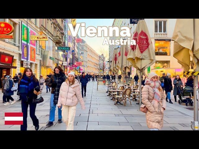 Vienna, Austria 🇦🇹 | Evening Walk | March  2023 | 4K-HDR Walking Tour (▶117min)