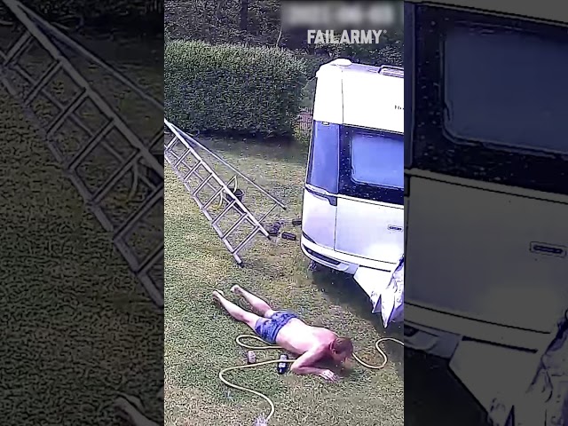 At least the trailer is clean 🤣 #FailArmy
