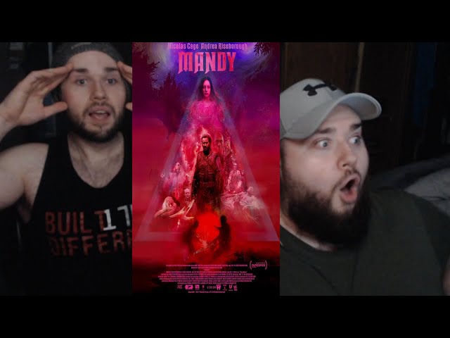 MANDY (2018) TWIN BROTHERS FIRST TIME WATCHING MOVIE REACTION!