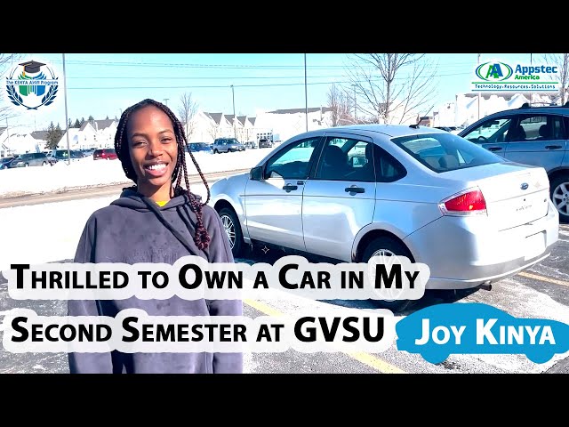 EP 616 I Am Thrilled to Own a Car During My Second Semester at GVSU- Joy Kinya