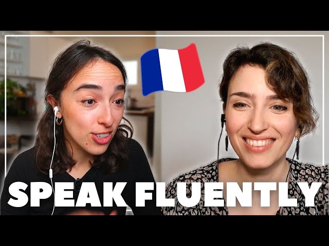 The TIPS of a POLYGLOT to speak FRENCH FLUENTLY // French Conversation with @CouchPolyglot