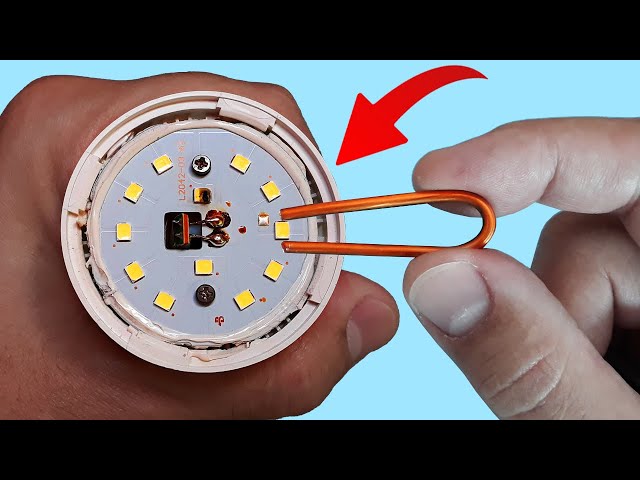 Best DIY Invention! Like No One Thought Of That Before! How To Repair or Fix LED Lamps or LED Bulbs!