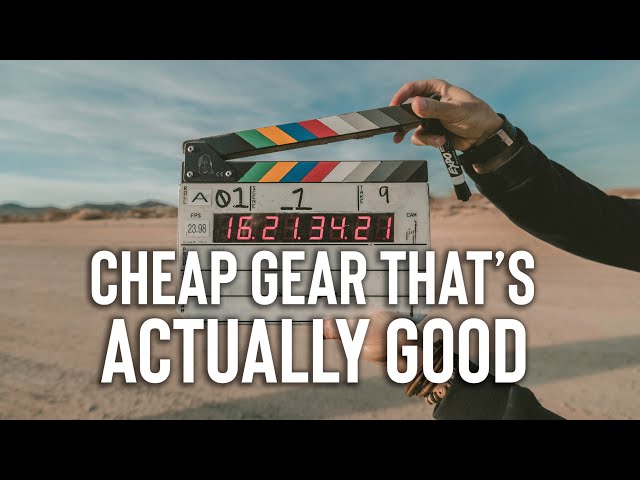 6 useful filmmaking items for under $20