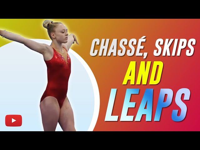 Gymnastics Tips - Dance Complex Part 2 Chassé, Skips and Leaps - Coach Mary Lee Tracy