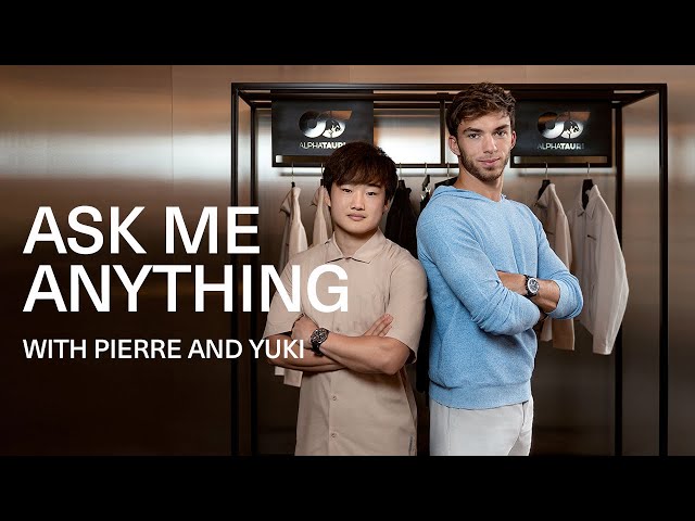 Ask Me Anything with Pierre and Yuki | AlphaTauri