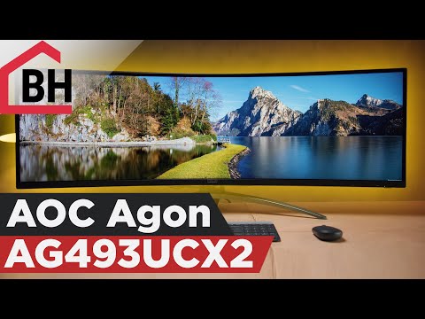 Wider than wide - AOC Agon AG493UCX2 Gaming Monitor Review