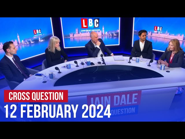 Cross Question with Iain Dale 12/02 | Watch again