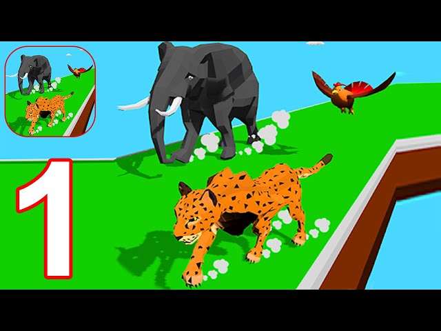 Animal Transform Race - Epic Race 3D - Gameplay Part 1 All Levels 1 - 20 (Android, iOS)