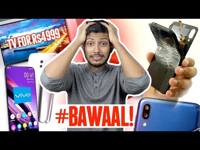 Redmi Note 7 Bend Test ,32" TV for Rs4999,Samsung M20 Issue ,Vivo Apex 2019, Iphone Price Drop #TTM
