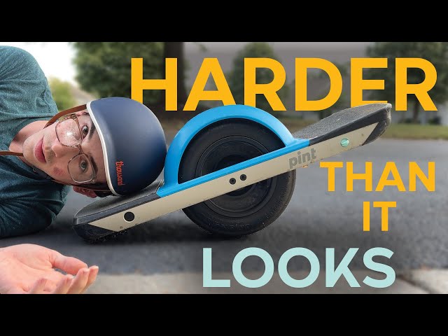 Learning To Ride A Onewheel Pint Did Not Go As Expected