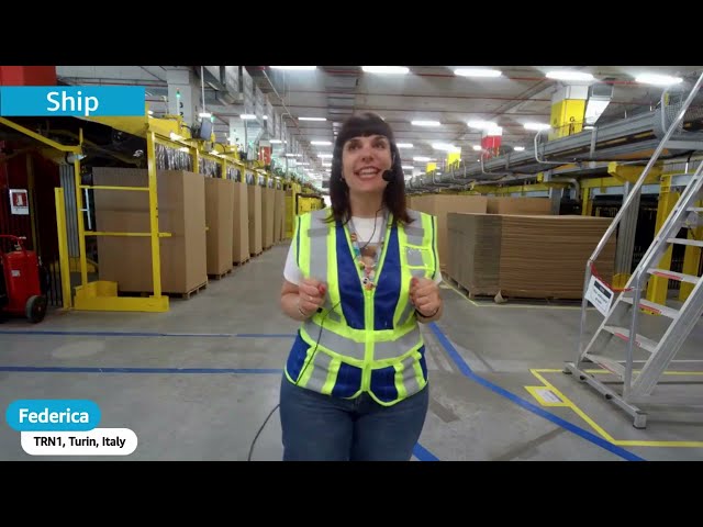Come meet Amazon! See behind the scenes of a fulfillment center on a free guided tour