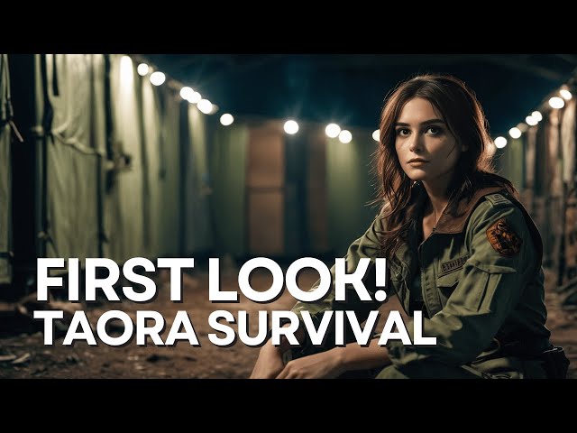 First Look Into This RELAXING Zombie Survival Game | Taora Survival | Pt. 1