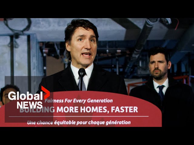 Canada housing crisis: Trudeau announces $1.5B Rental Protection Fund | FULL