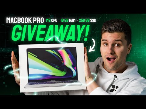 I'm Giving Away a 2022 MacBook Pro with M2 CPU 😱