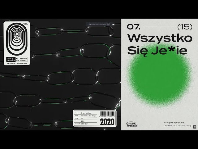 Gruby Mielzky - Wszystko Się Je*ie (prod. The Returners)